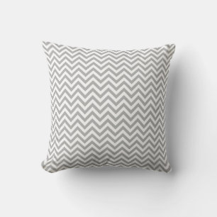 Grey Chevron Cushion