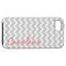 Grey Chevron Personalised Custom Monogram