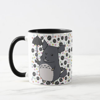 Grey Chinchilla Pastel Candy Stars Mug