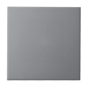 Grey Chiseled Stone Solid Colour Print, Neutral Tile