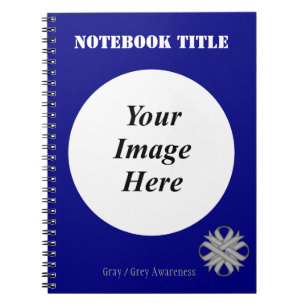 Grey Clover Ribbon Template by Kenneth Yoncich Notebook
