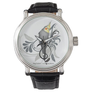 Grey Cockatiel Watch