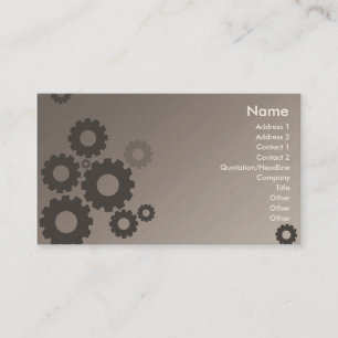 Grey Cogs - Business Card