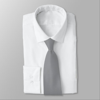 Grey Color Tie