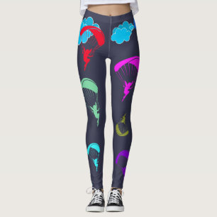 Grey Colourful Pixie Leggings