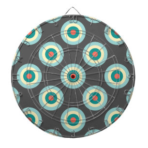 Grey Combination Circles by Shirley Taylor Dartboard
