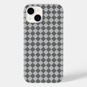Grey Combination Diamond Pattern by Shirley Taylor Case-Mate iPhone 14 Case