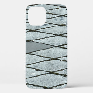 Grey concrete pavement iPhone 12 case