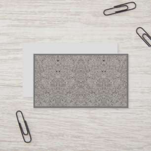 Grey Concrete Reflections  Business Card