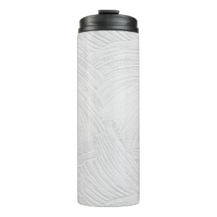 Grey concrete surface thermal tumbler