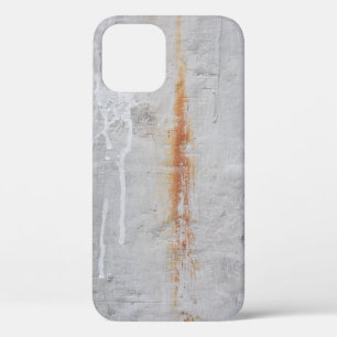 Grey concrete wall iPhone 12 case