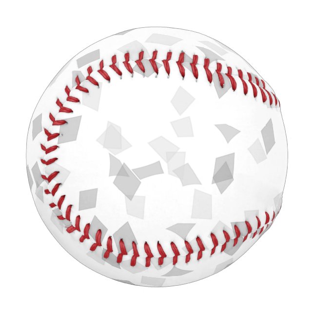 Grey Confetti Baseball (Front Left)