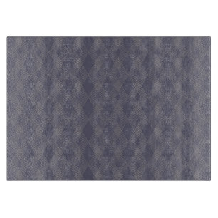 Grey, cool, trendy, simple, modern zig zag pattern cutting board