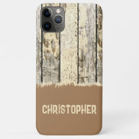 Grey cream and brown rustic faux wood add name