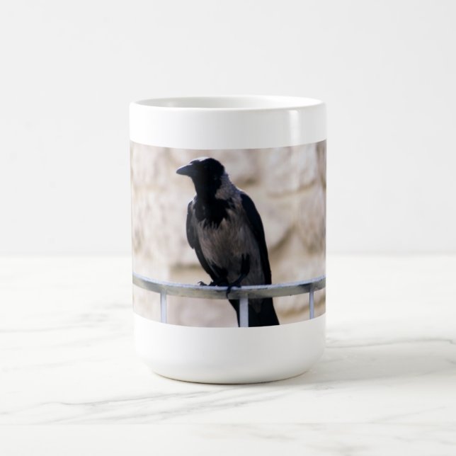 Grey Crow Mug (Center)
