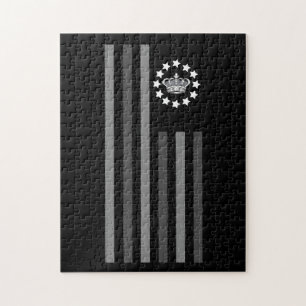 Grey Crown - Flag Jigsaw Puzzle