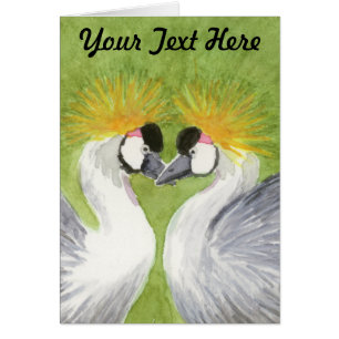 Grey Crowned Cranes