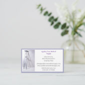 Grey Crutches Equipment Medical Senior Care  Business Card (Standing Front)