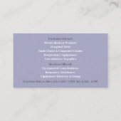 Grey Crutches Equipment Medical Senior Care  Business Card (Back)