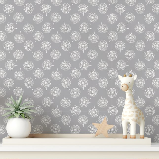 Grey Dandelion Wallpaper (Creator Uploaded)