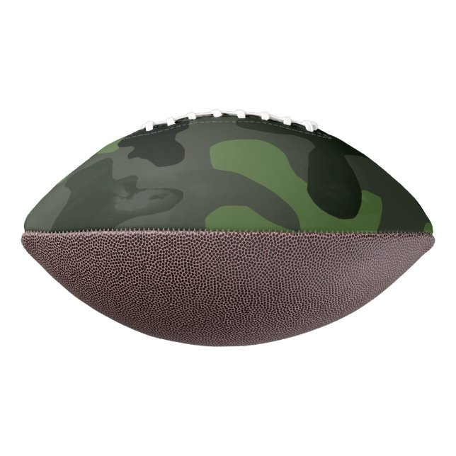 Grey dark green camouflage no.14 print  american football (Rotated 270)