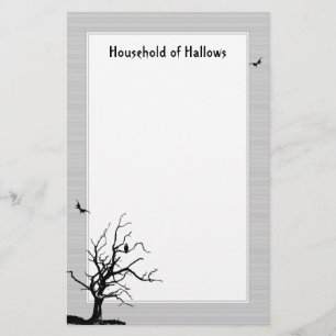 Grey Dead Tree Stationery