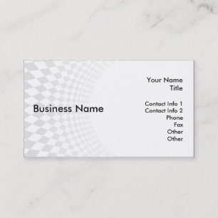 Grey Diamonds Business Card