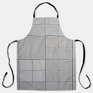 Grey digital apron