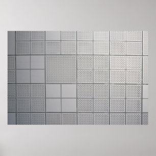 Grey digital poster