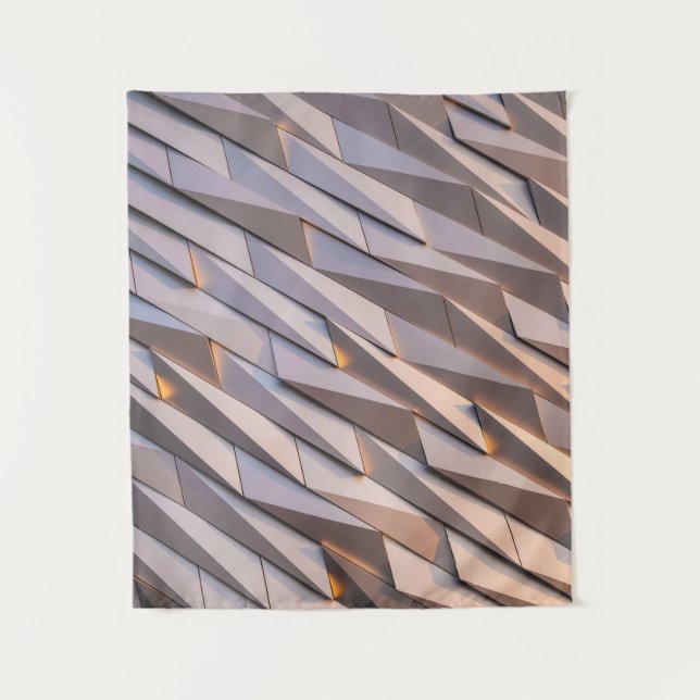 Grey digital tapestry (Front)