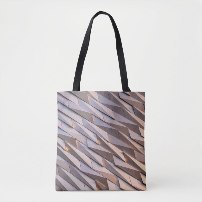 Grey digital tote bag (Front)
