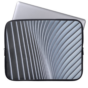 Grey digital wallpaper laptop sleeve