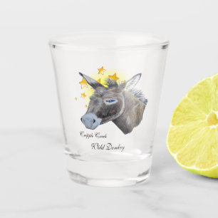 Grey Donkey from Cripple Creek is a Star Shot Glass