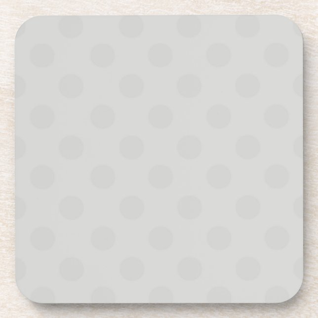Grey dots - coaster (Front)