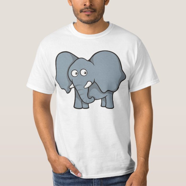 Grey elephant T-Shirt (Front)