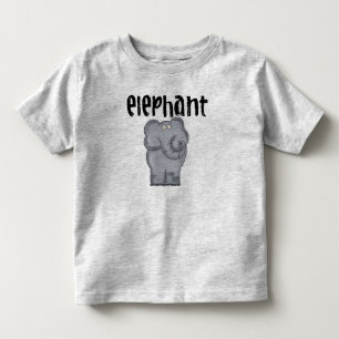 Grey Elephant Toddler T-Shirt