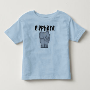 Grey Elephant Toddler T-Shirt