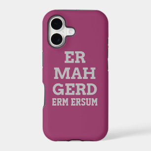 Grey Ermahgerd iPhone 5 Barely There Case
