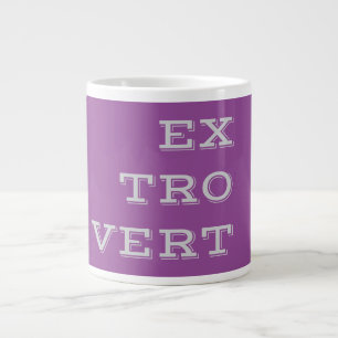 Grey Extrovert Speciality Mug