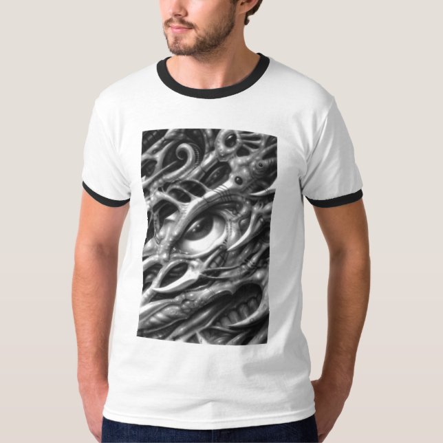 GREY EYE MECH SHIRT (Front)