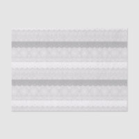 Grey Eyelet Lace Tissue Paper
