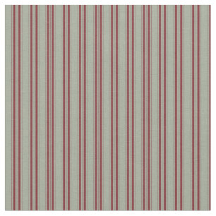 Grey Fabric With Maroon Strips