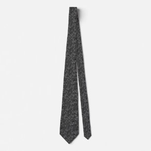 Grey Fall Leaves Camo Tie