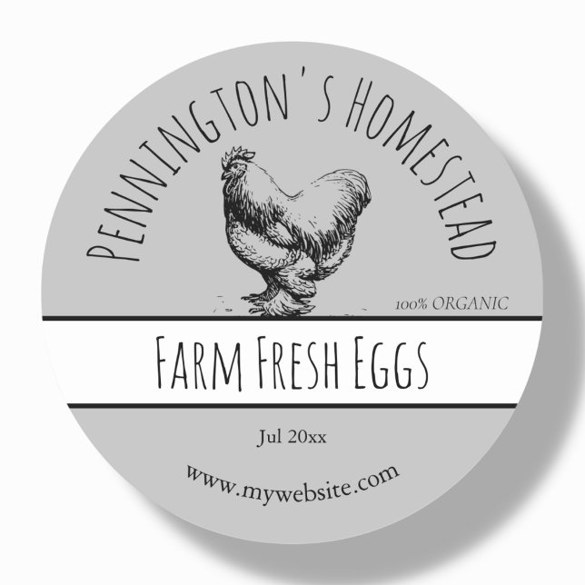 Grey Farm Fresh Egg Labels (Creator Uploaded)