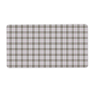 Grey fashion tartan
