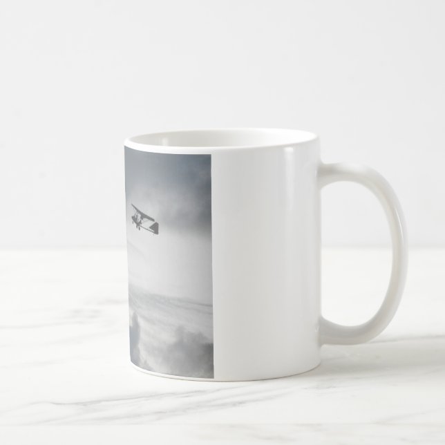 Grey Flight Coffee Mug (Right)