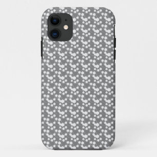 Grey Floral iPhone 11 Case