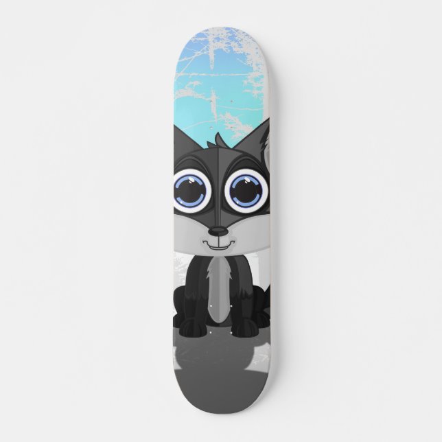 Grey Fox Skateboard (Front)