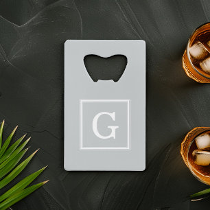 Grey Framed Monogram