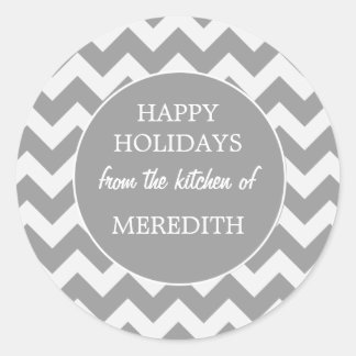 Grey From the Kitchen Of Baking Classic Round Sticker